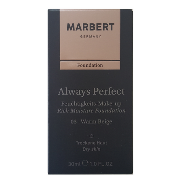 Marbert Always Perfect Feuchtigkeits-Make-up 03 Suntan Beige 30 ml