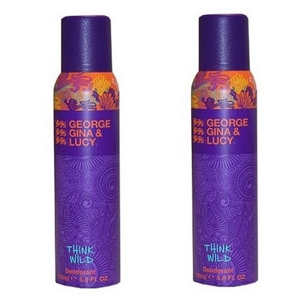 George Gina & Lucy Think Wild Deodorant Spray 2 x 150 ml