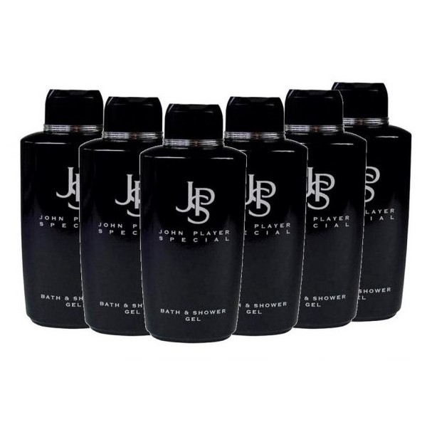 John Player Special Black Bath & Shower Gel 6 x 150 ml