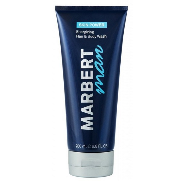 MARBERT Man Skin Power Energizing Hair & Body Wash Duschgel 200 ml