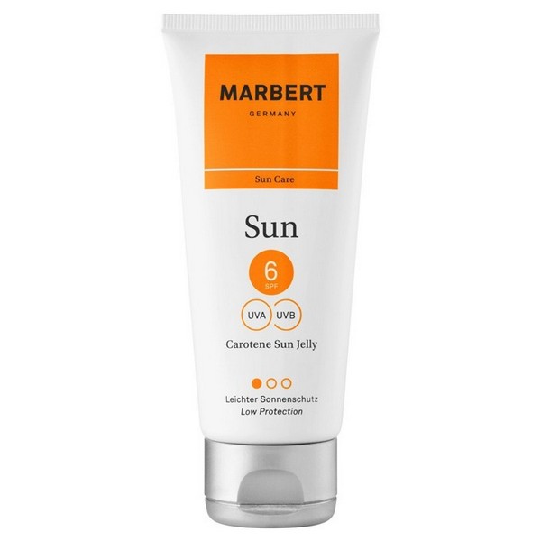 Marbert Carotene Sun Jelly Bronzing gel for face and body SPF 6 100 ml