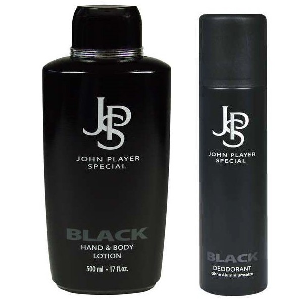 John Player Special Black Lotion 500 ml & Deodorant Spray 150 ml