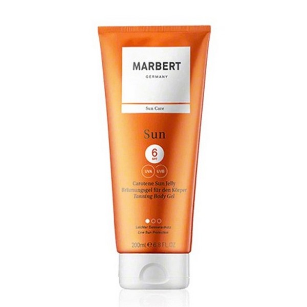 Marbert Carotene Sun Jelly Bronzing gel for face and body SPF 6 200 ml