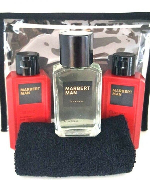 Marbert Man Classic After Shave 50 ml & Shower Gel 100 ml & Body Lotion 100 ml