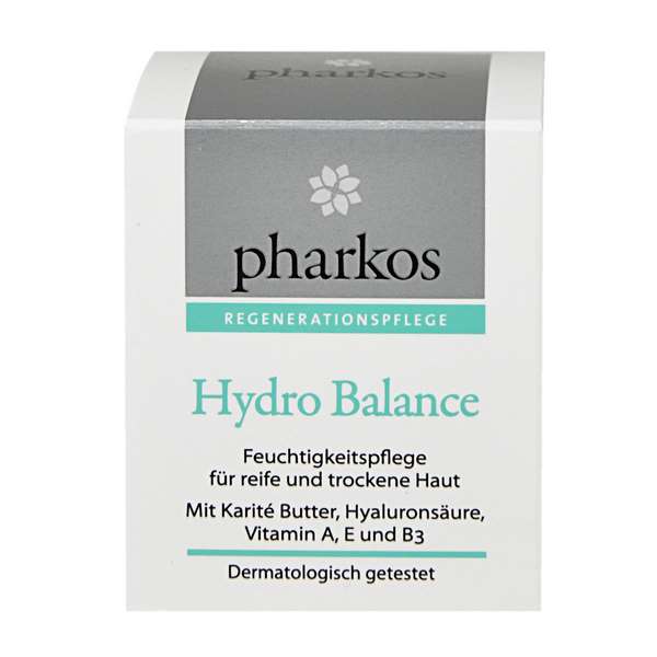 Pharkos Hydro Balance Moisturiser with Vitamin A E B3 50 ml