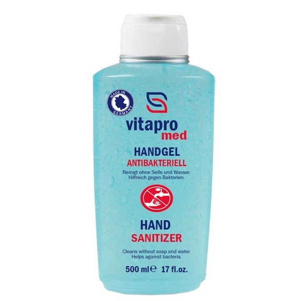 Vitapro Hand Gel Antibacterial Sanitizer 3 x 500 ml