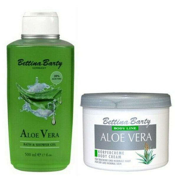 Bettina Barty Aloe Vera Shower Gel 500 ml & Aloe Vera Body Cream 500 ml