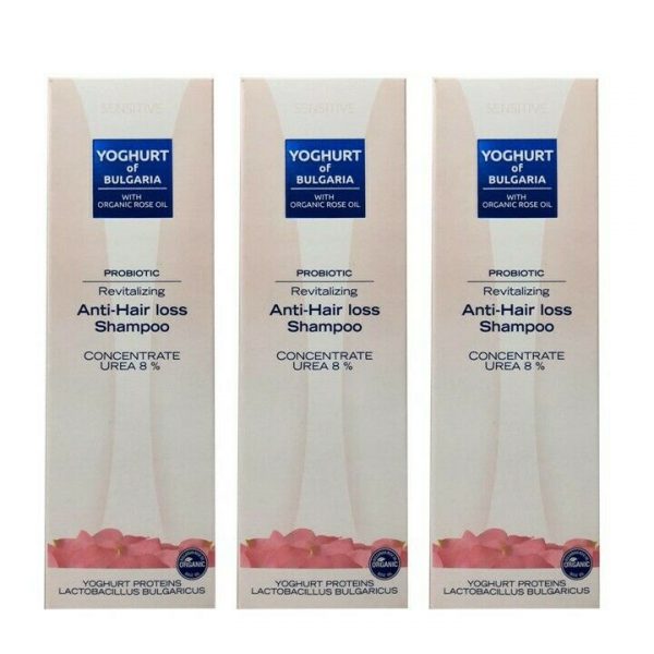 BioFresh Yoghurt of Bulgaria Probiotic Anti Hair Loss Shampoo 3 x 200 ml