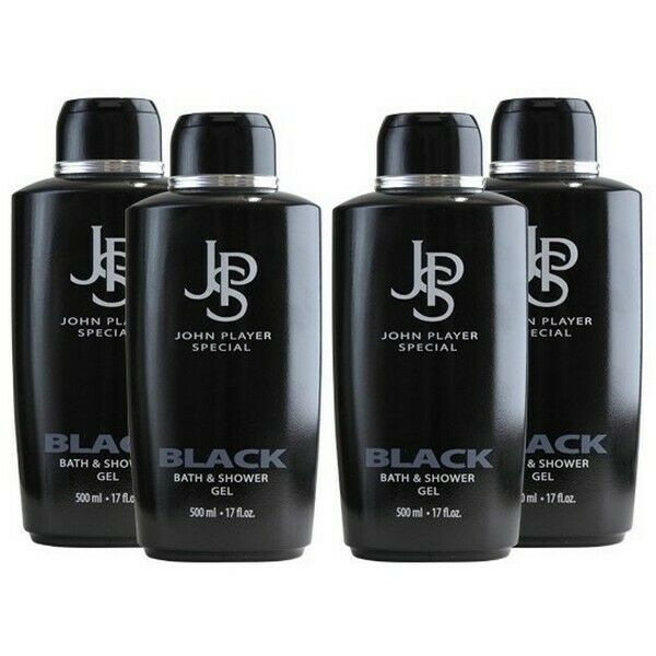 John Player Special Black Bath & Shower Gel 4 x 500 ml