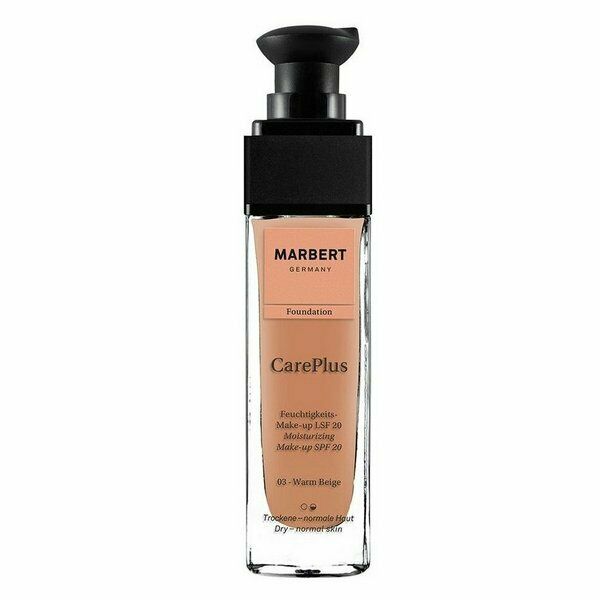 Marbert CarePlus Make-up Foundation 03 Warm Beige LSF 20 30 ml