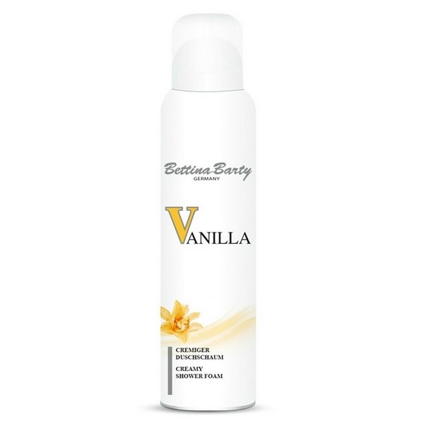 Bettina Barty Vanilla Creamy Shower Foam 6 x 200 ml + Summer Vanilla Shower Gel 150 ml