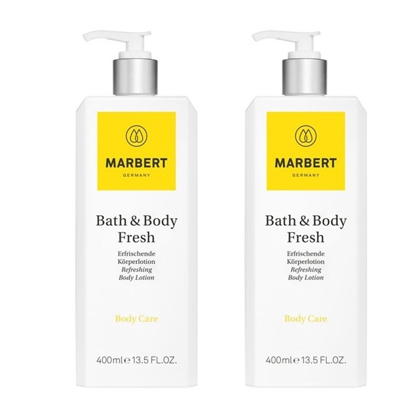 Marbert Bath & Body Fresh Body Lotion 2 x 400 ml