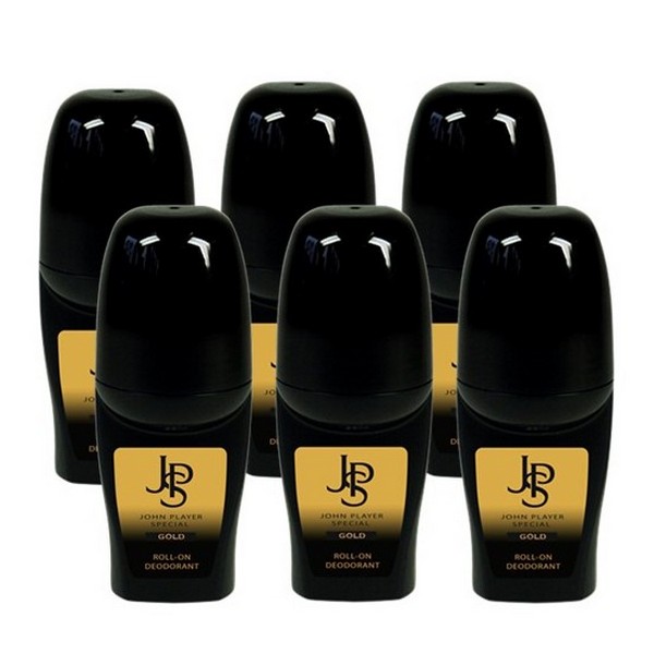 John Player Special Gold Anti Transpirant Deo Roll-On 6 x 50 ml