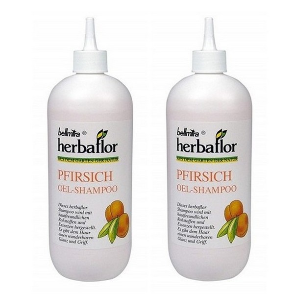 Herbaflor Peach Oil Shampoo 2 x 500 ml