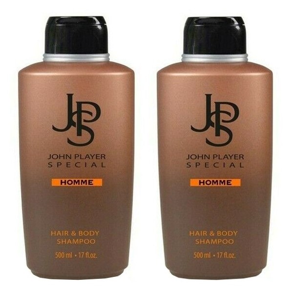 John Player Special Homme Hair & Body Shampoo 2 x 500 ml
