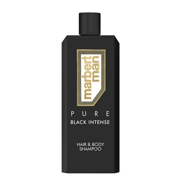 Marbert Man Pure Black Intense Hair & Body Shampoo 400 ml